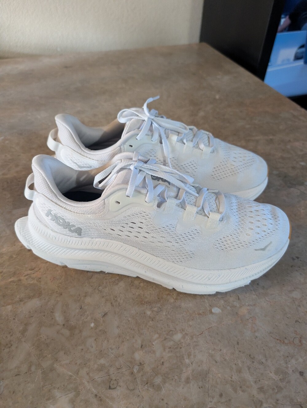 Hoka Kawana 2 "White Nimbus Cloud" Running Cushioned Shoes Women's Size 10.5